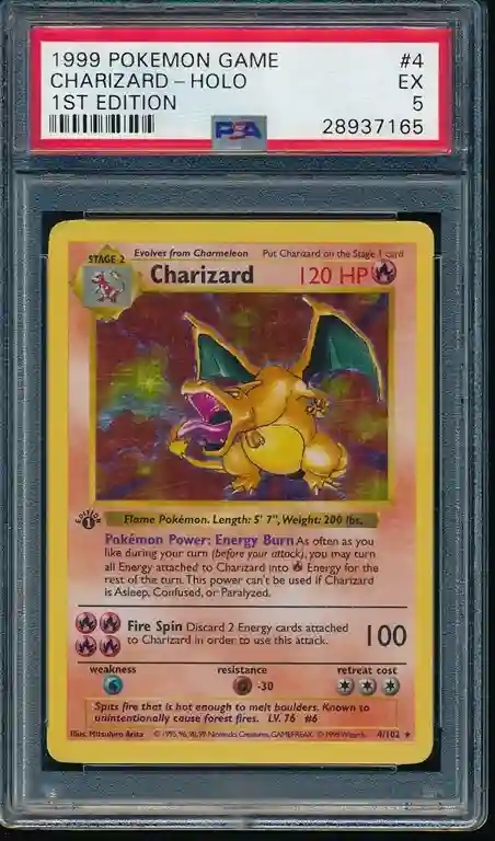 Charizard Base Set Holo